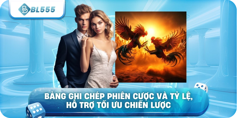 Bảng ghi chép phiên cược và tỷ lệ, hỗ trợ tối ưu chiến lược